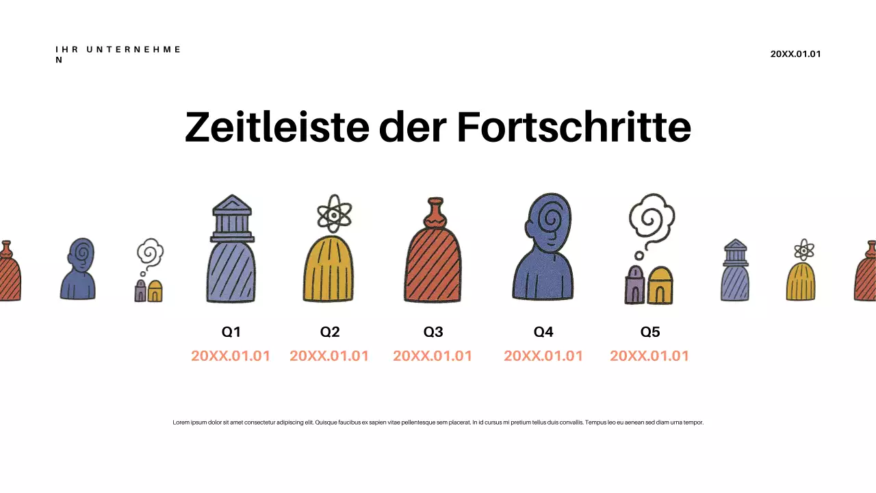 Lila Retro-Bildungsankündigung Präsentation