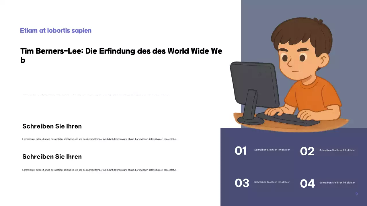 Ankündigung moderner Erfinder der Marine Präsentation