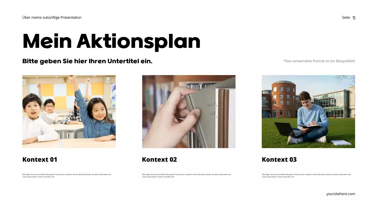 Orange Dreamy Future Präsentation Präsentation