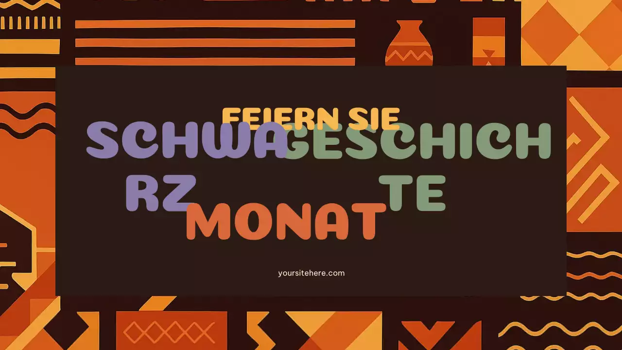 Ankündigung der Orange Kulturgeschichte Präsentation