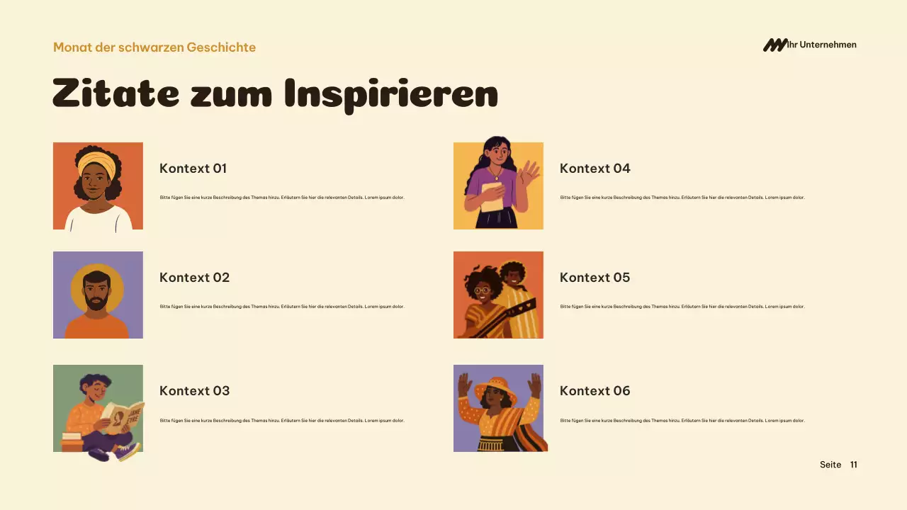 Ankündigung der Orange Kulturgeschichte Präsentation