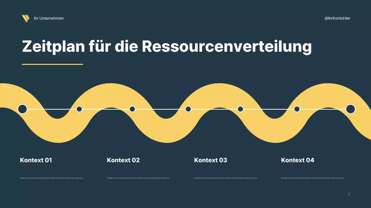 Präsentation der geometrischen Strategie der Marine