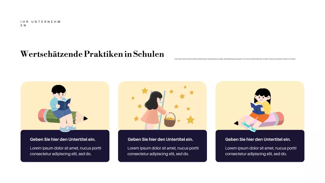 Ankündigung der modernen Marinepädagogen Präsentation