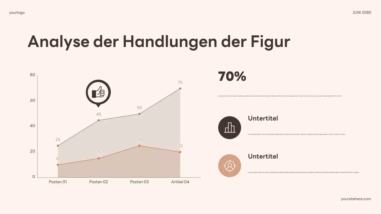Beige Floral Boho Softbook Talk Präsentation