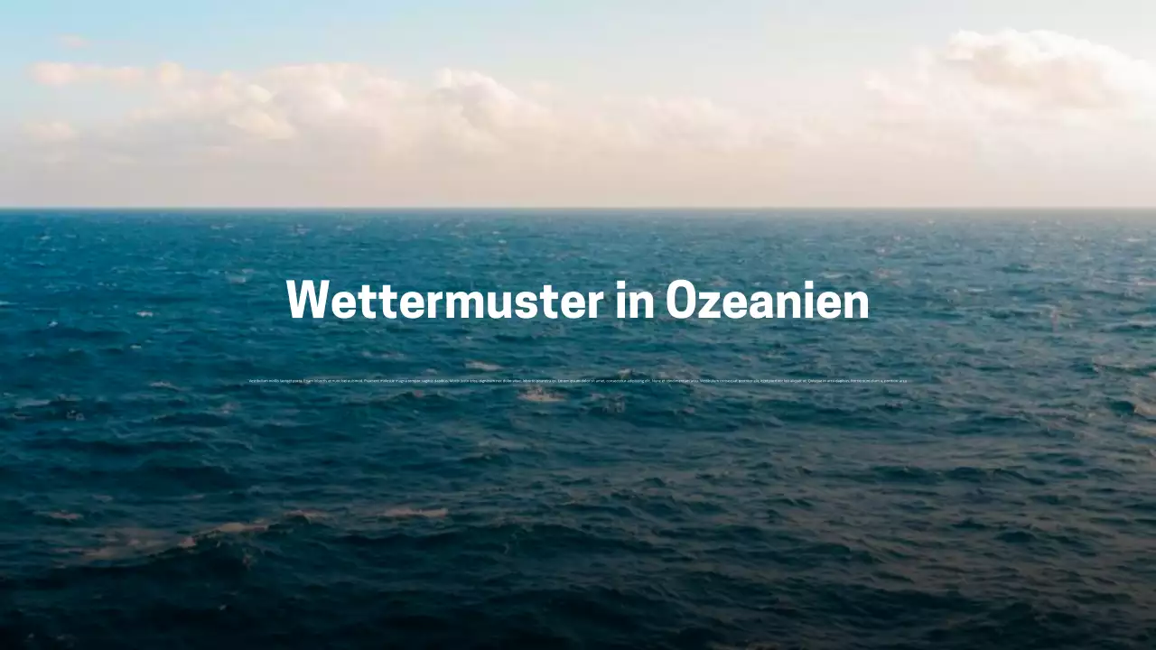 Schwarz-orange Modernes Wetter Präsentation