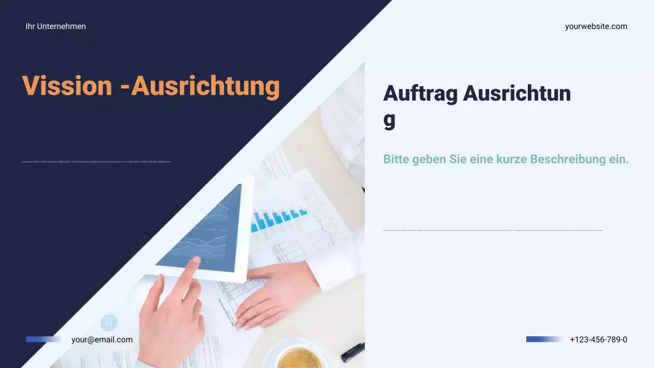 Präsentation des Jahresplans des modernen Geschäfts der Marine