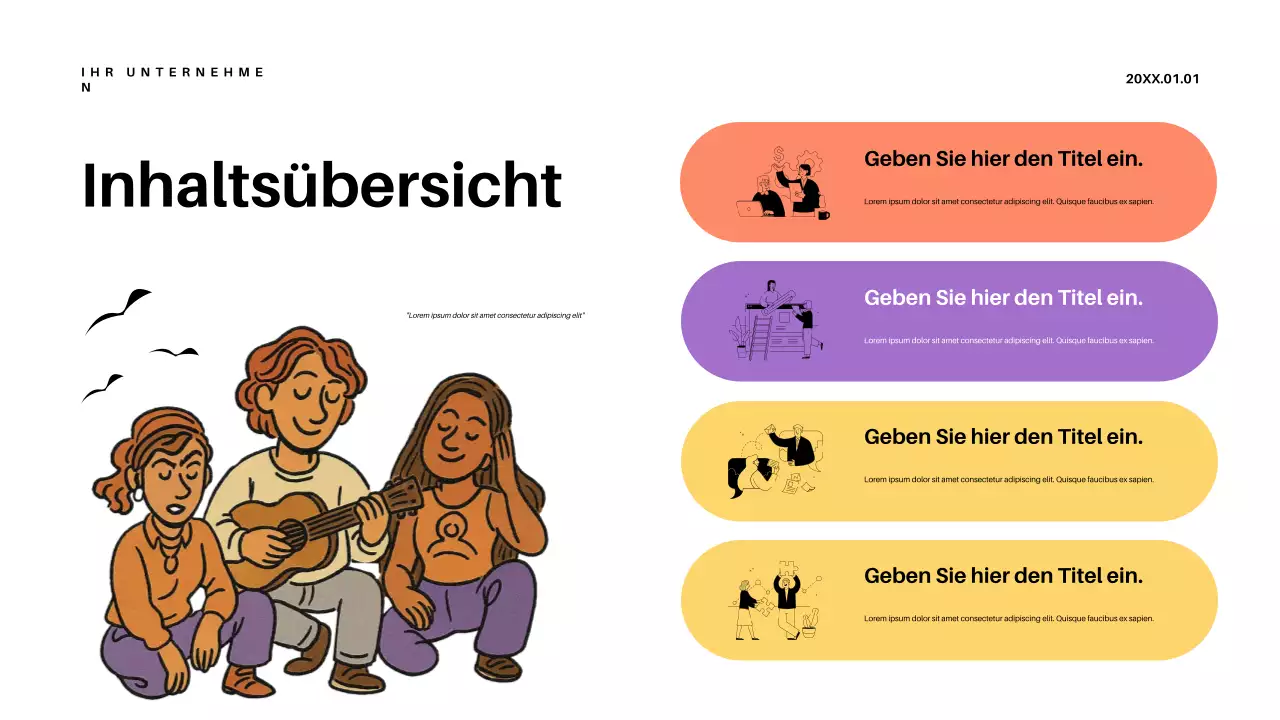 Lila Retro-Bildungsankündigung Präsentation