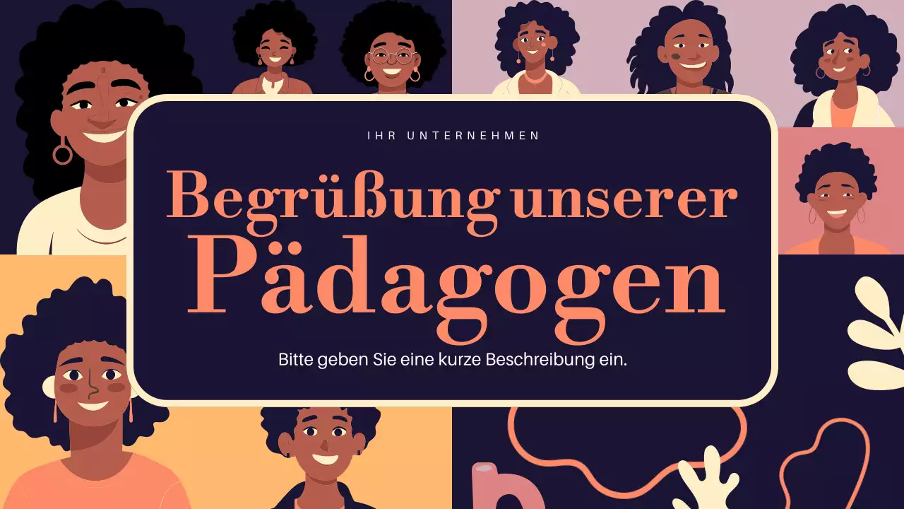 Ankündigung der modernen Marinepädagogen Präsentation