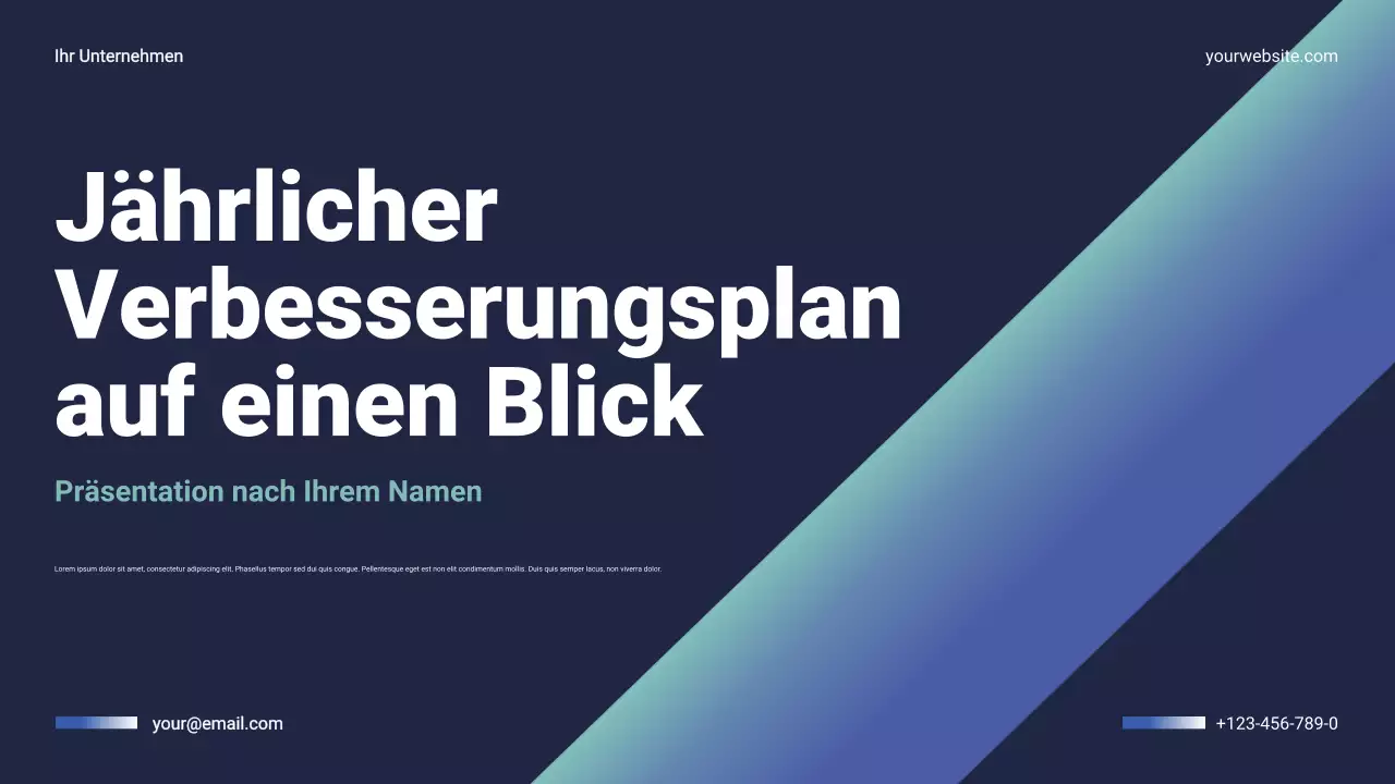 Präsentation des Jahresplans des modernen Geschäfts der Marine
