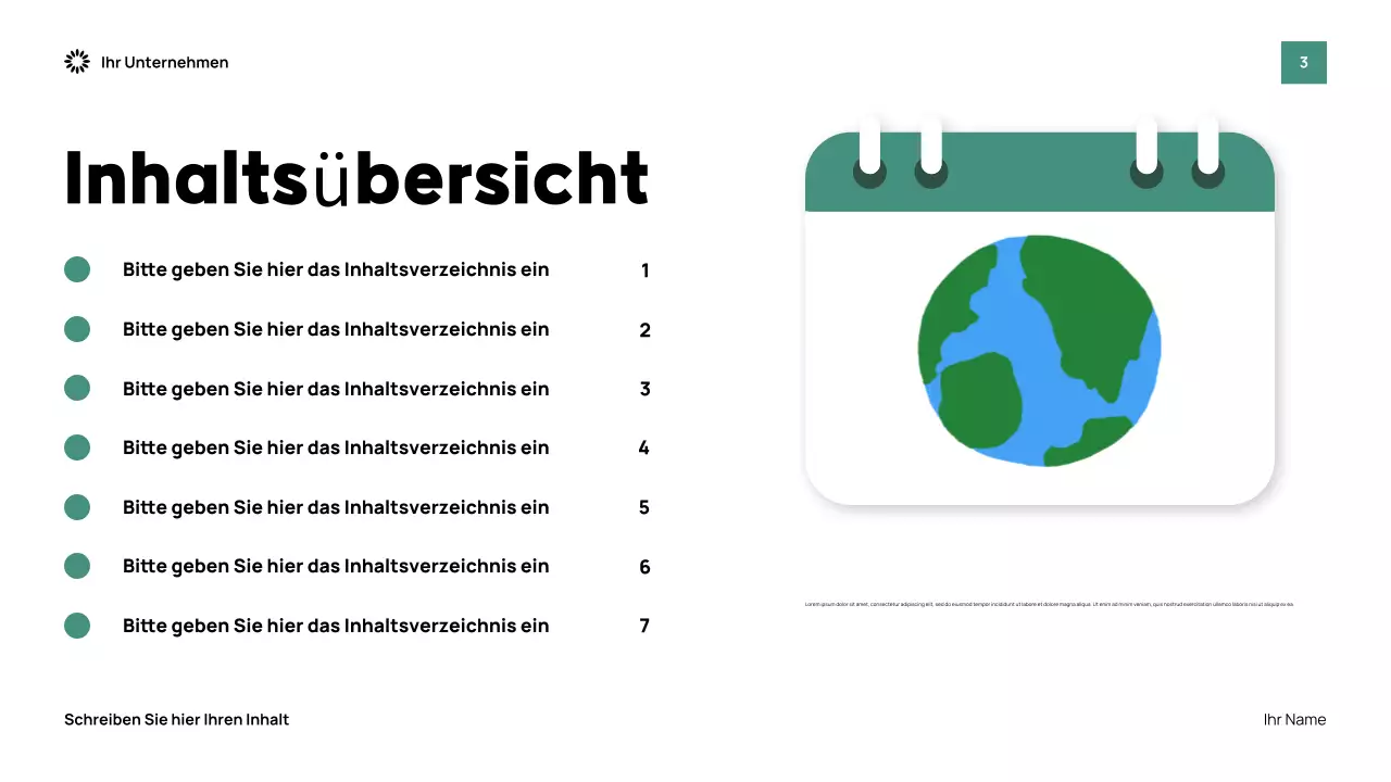 Präsentation des Green Modern Earth-Events