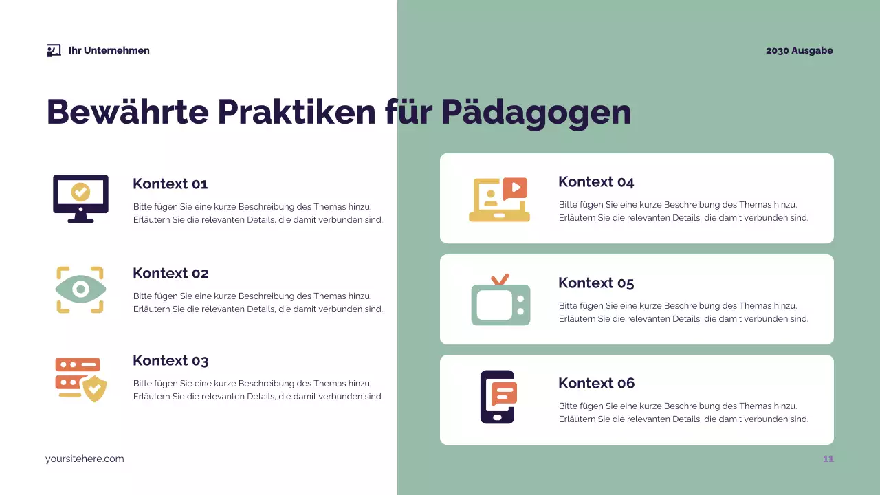 Präsentation des modernen Bildungsleitfadens der Marine