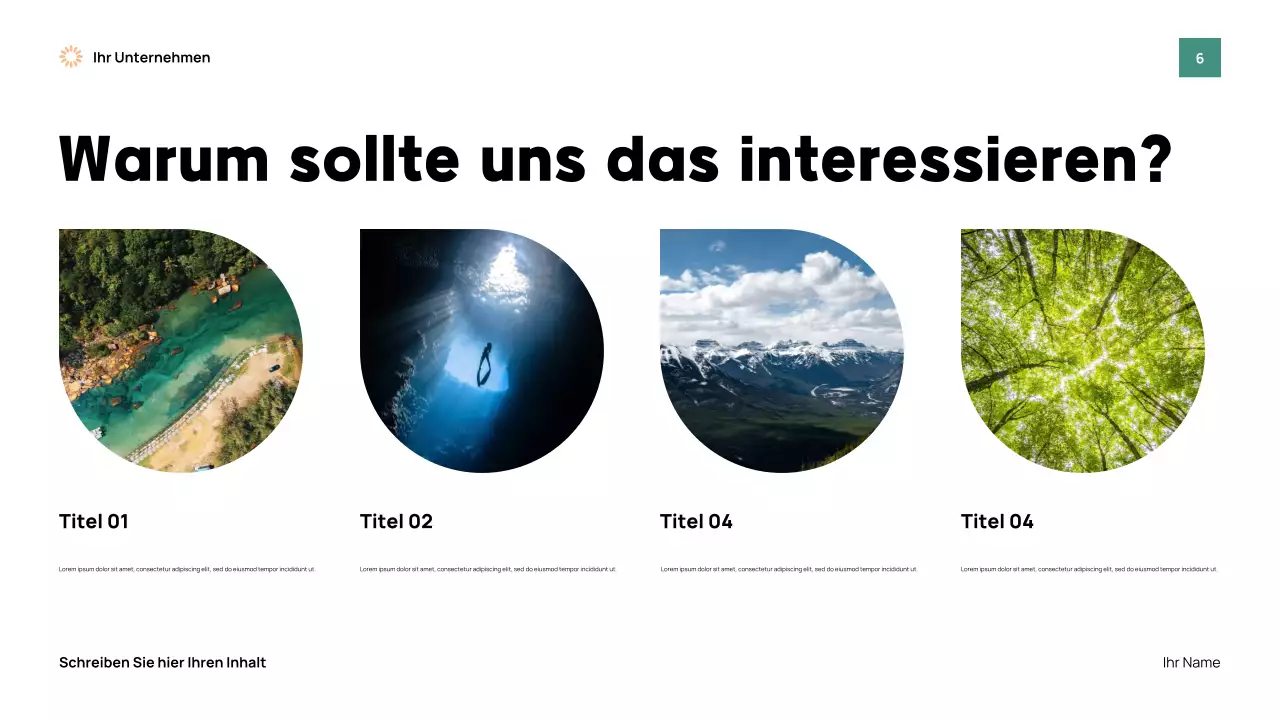 Präsentation des Green Modern Earth-Events