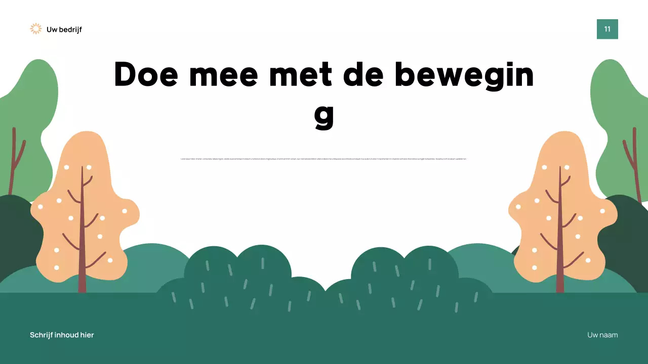 Presentatie van het Green Modern Earth-evenement