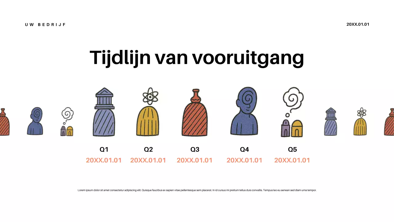 Purple Retro Education Aankondiging Presentatie