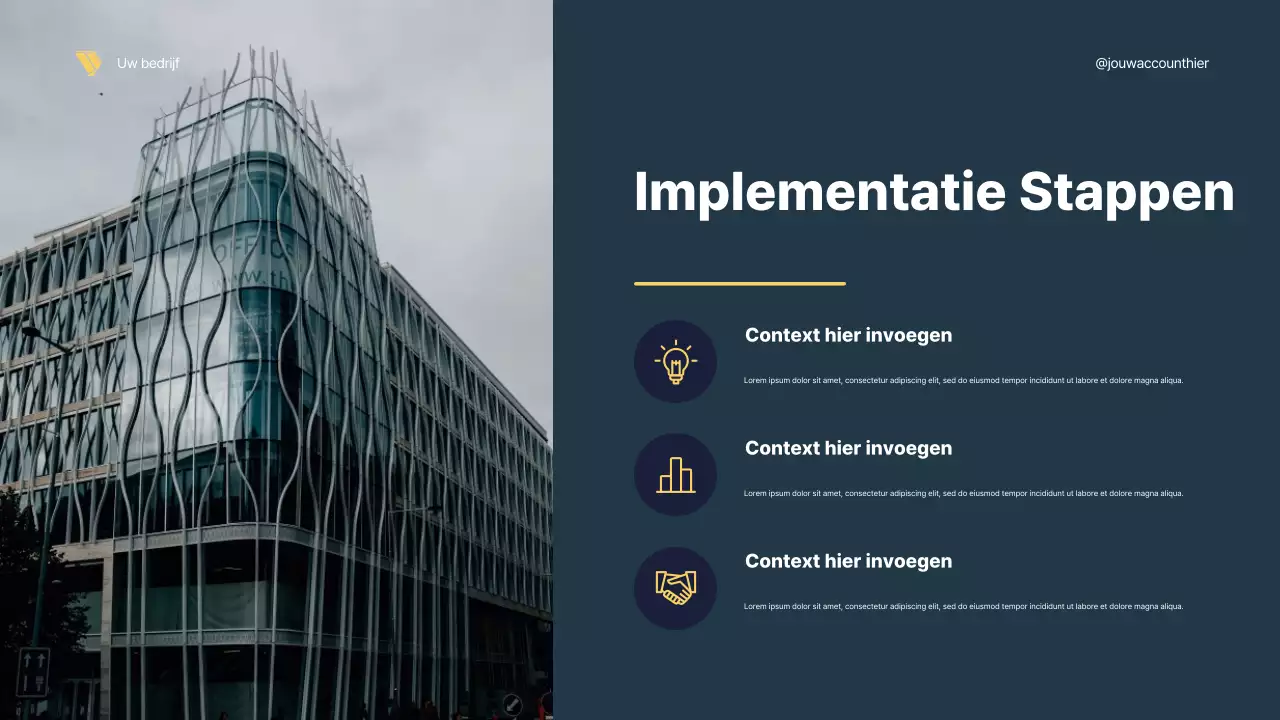 Presentatie van de geometrische strategie van de marine