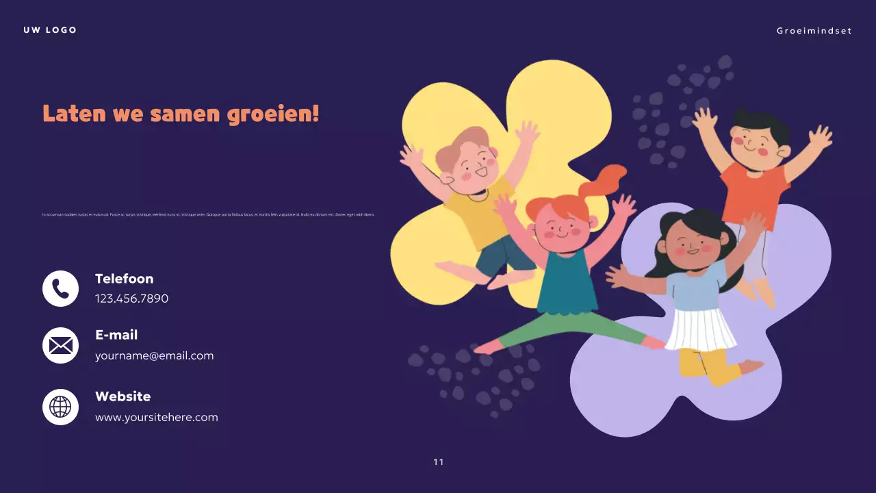 Presentatie over de speelse mindset van Oranje