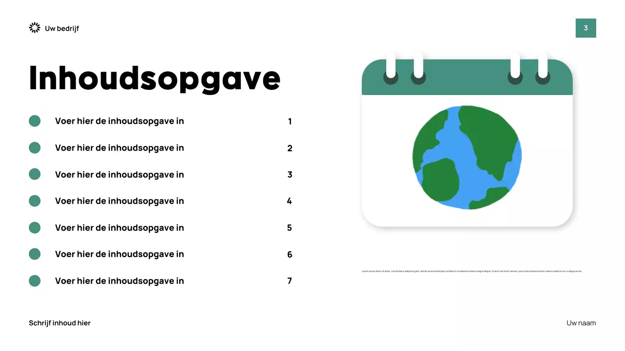 Presentatie van het Green Modern Earth-evenement