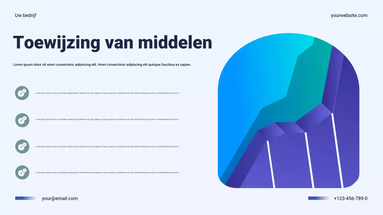 Presentatie van het Navy Modern Business Jaarplan