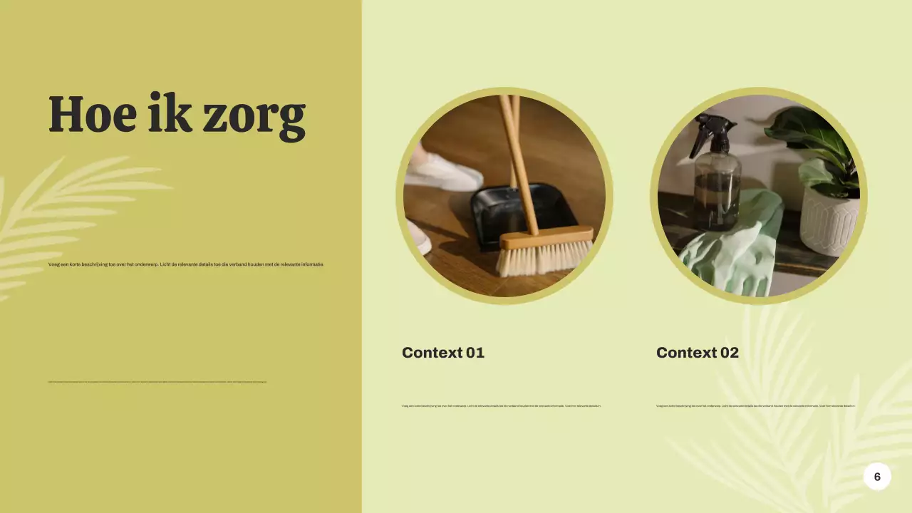 Presentatie over de aankondiging van het Green Botanical-evenement