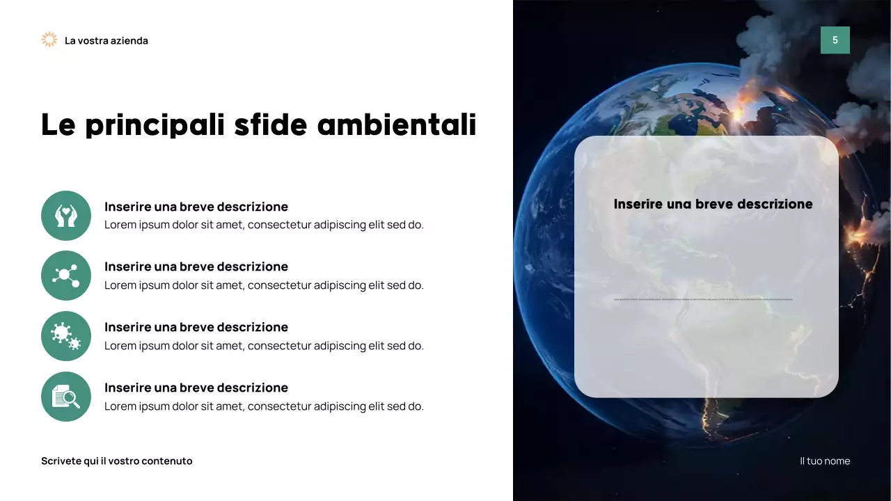 Presentazione dell'evento Green Modern Earth