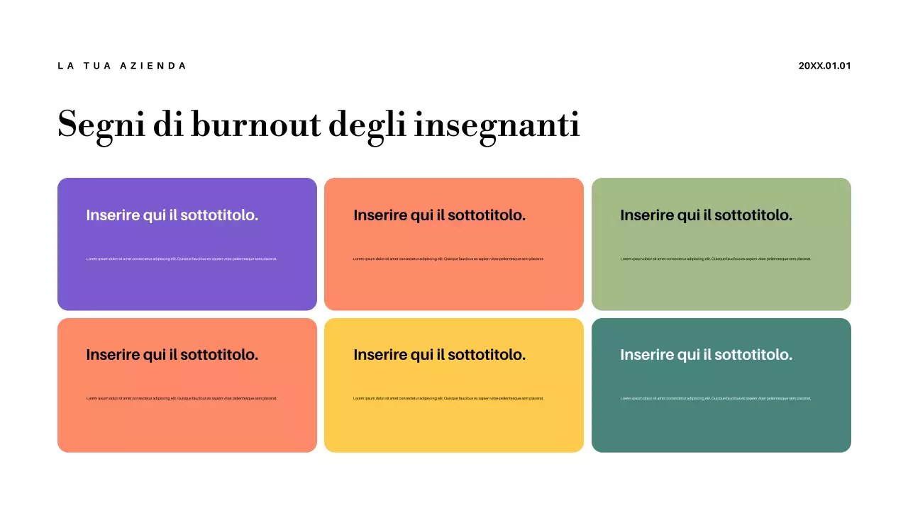 Presentazione dell'annuncio per l'insegnante di Pastel Abstract