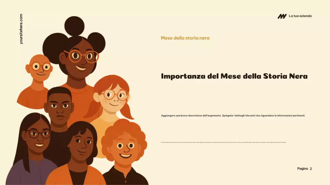 Presentazione dell'annuncio sulla storia culturale di Orange