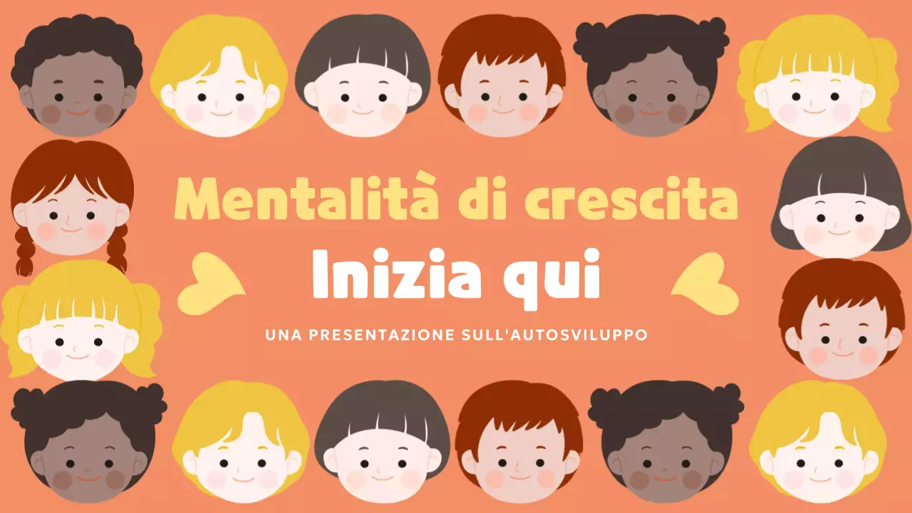 Presentazione sulla mentalità giocosa arancione