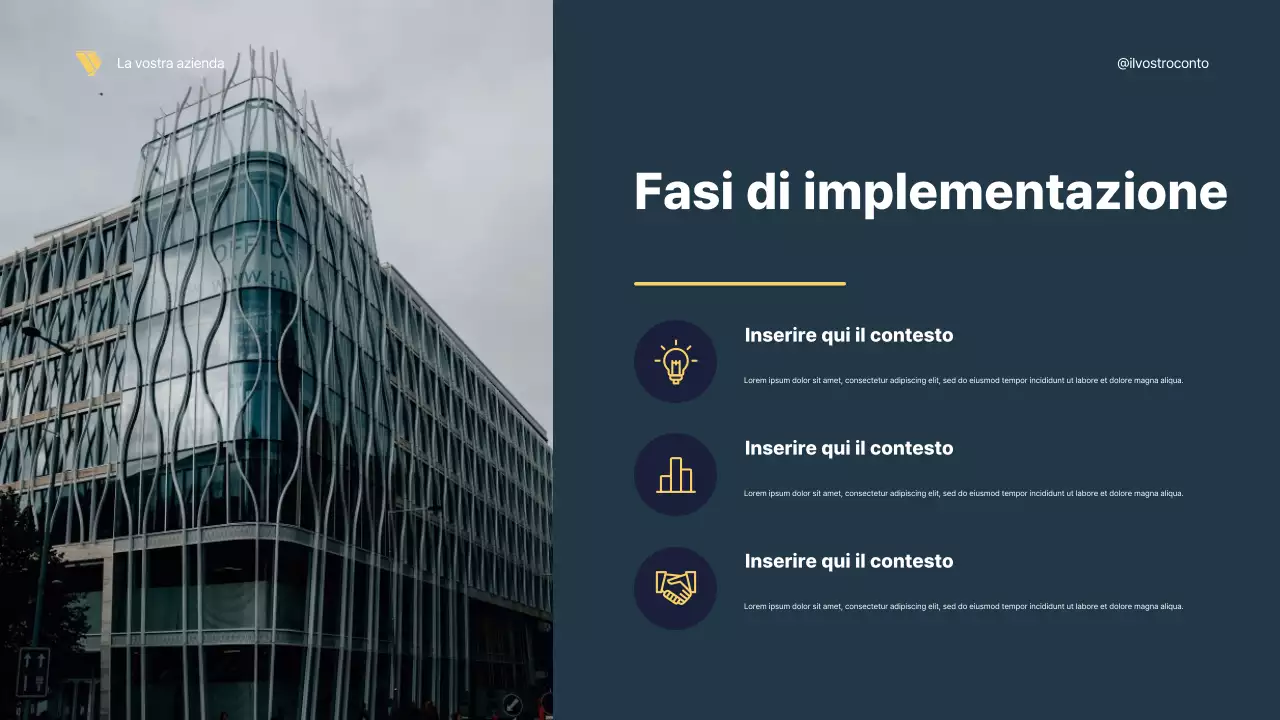 Presentazione della strategia geometrica della Marina