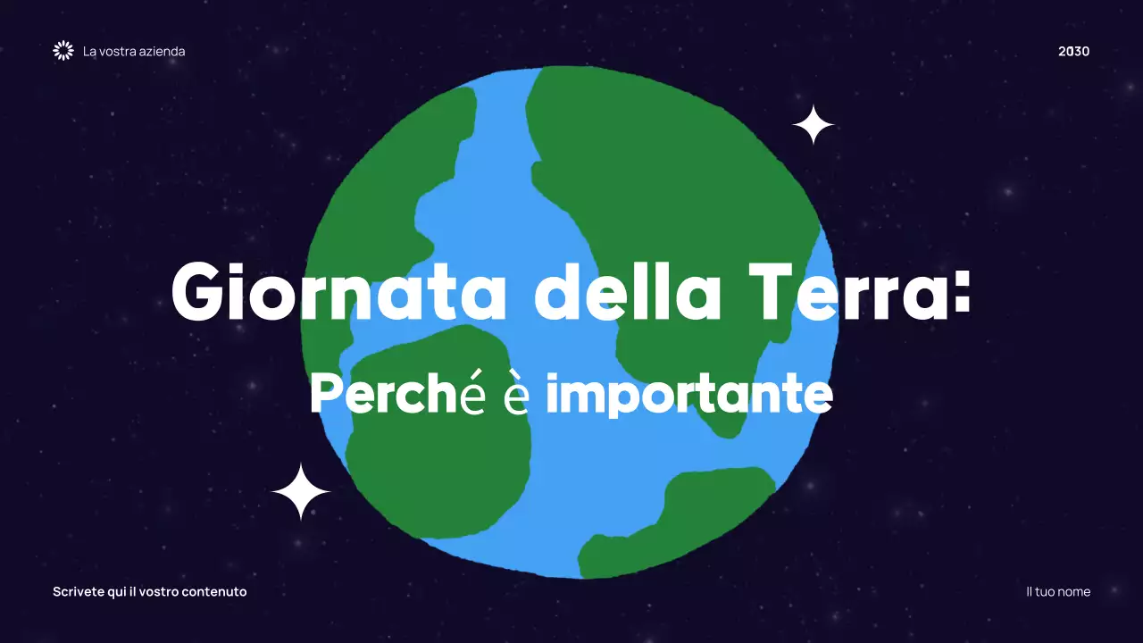 Presentazione dell'evento Green Modern Earth