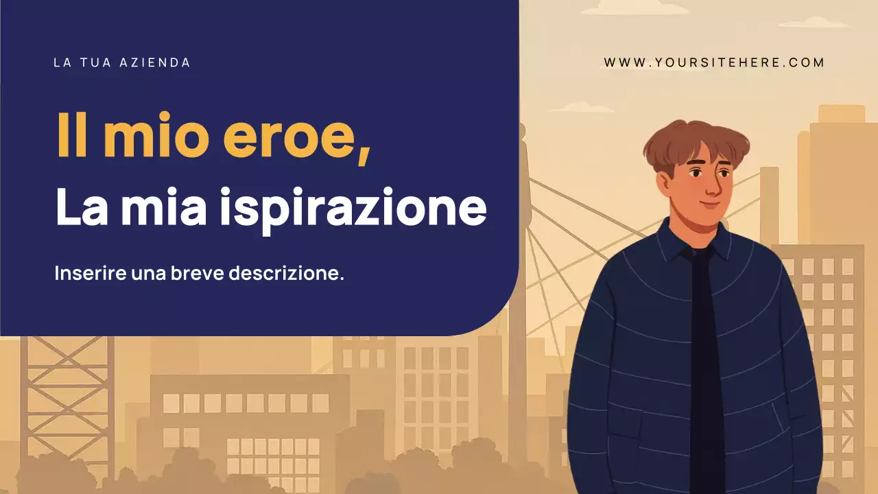 Presentazione dell'annuncio di Navy Modern Hero
