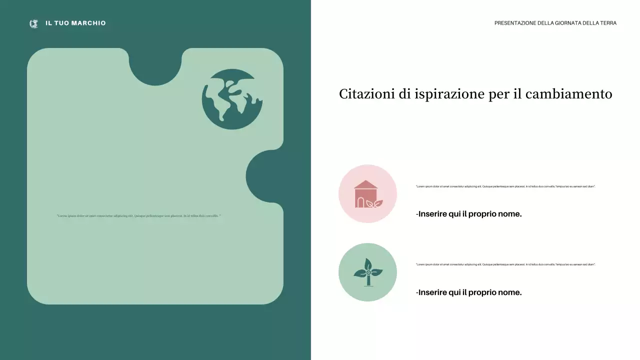 Presentazione dell'annuncio della Giornata della Terra di Pink Aesthetic