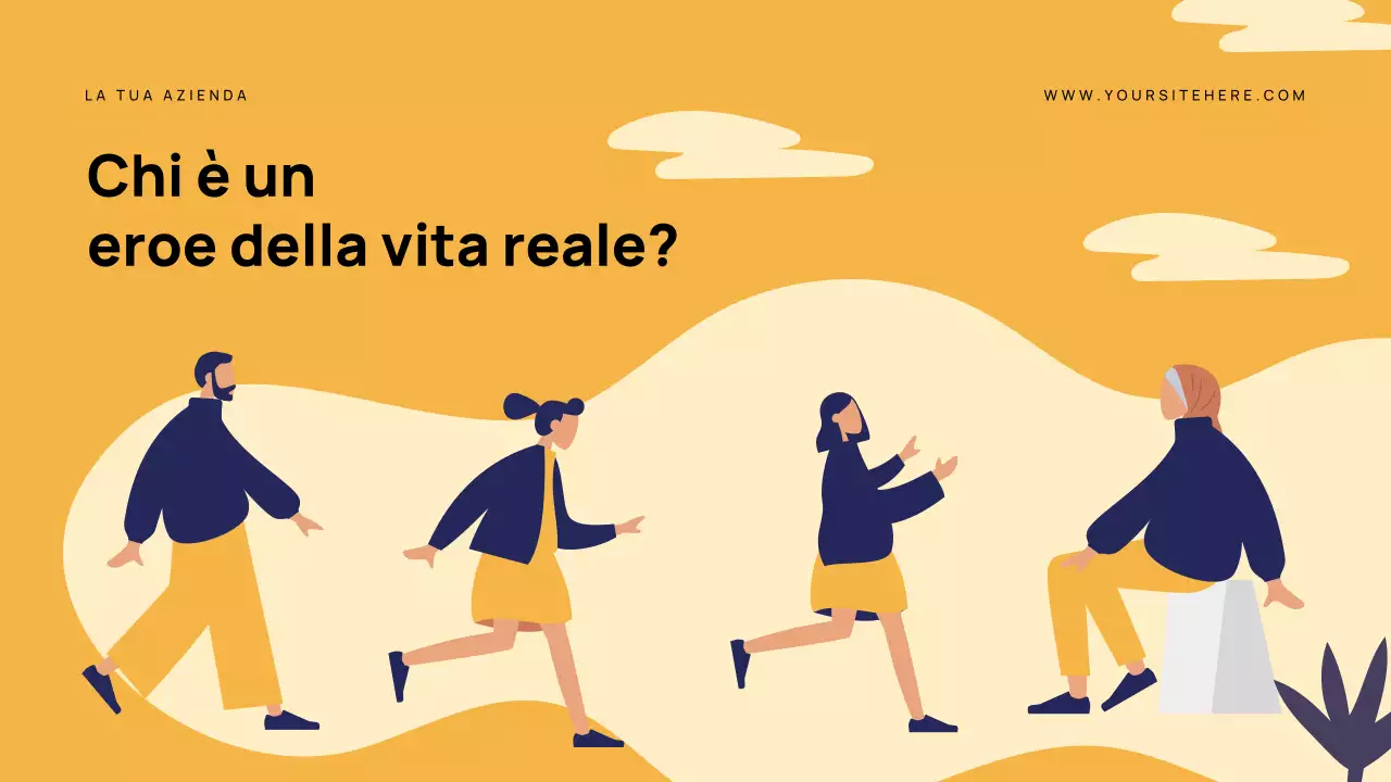 Presentazione dell'annuncio di Navy Modern Hero