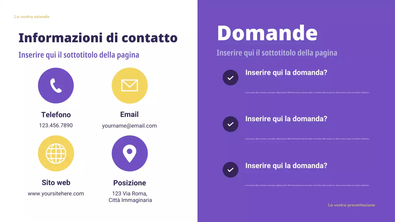 Presentazione del budget intelligente di Purple Modern Finance