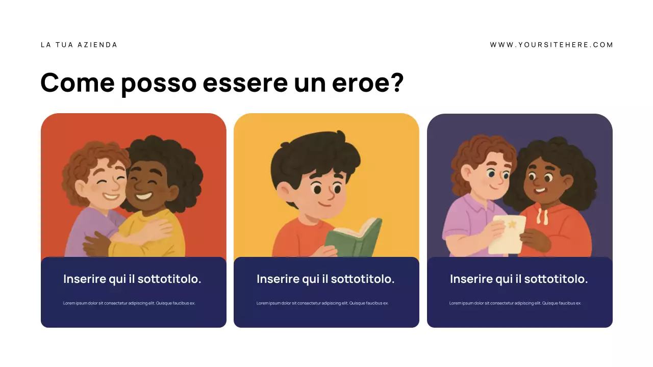 Presentazione dell'annuncio di Navy Modern Hero