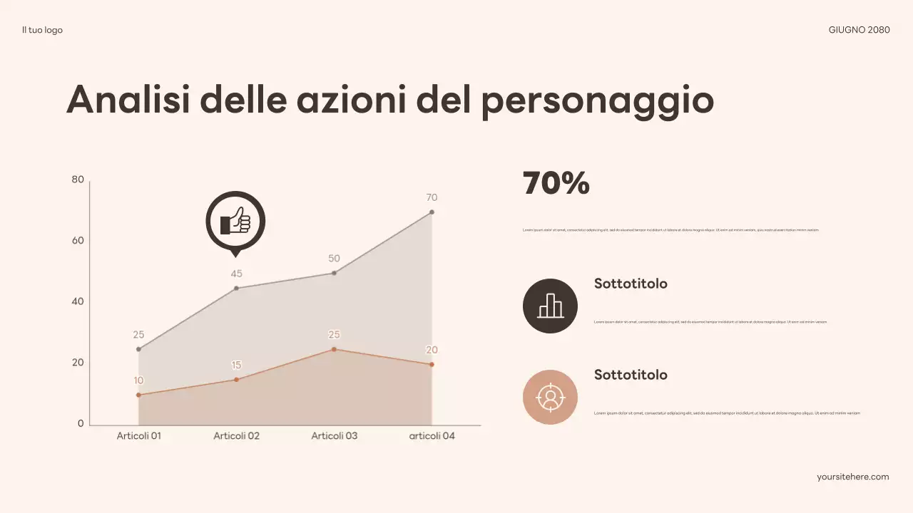 Presentazione Softbook Boho Floreale Beige