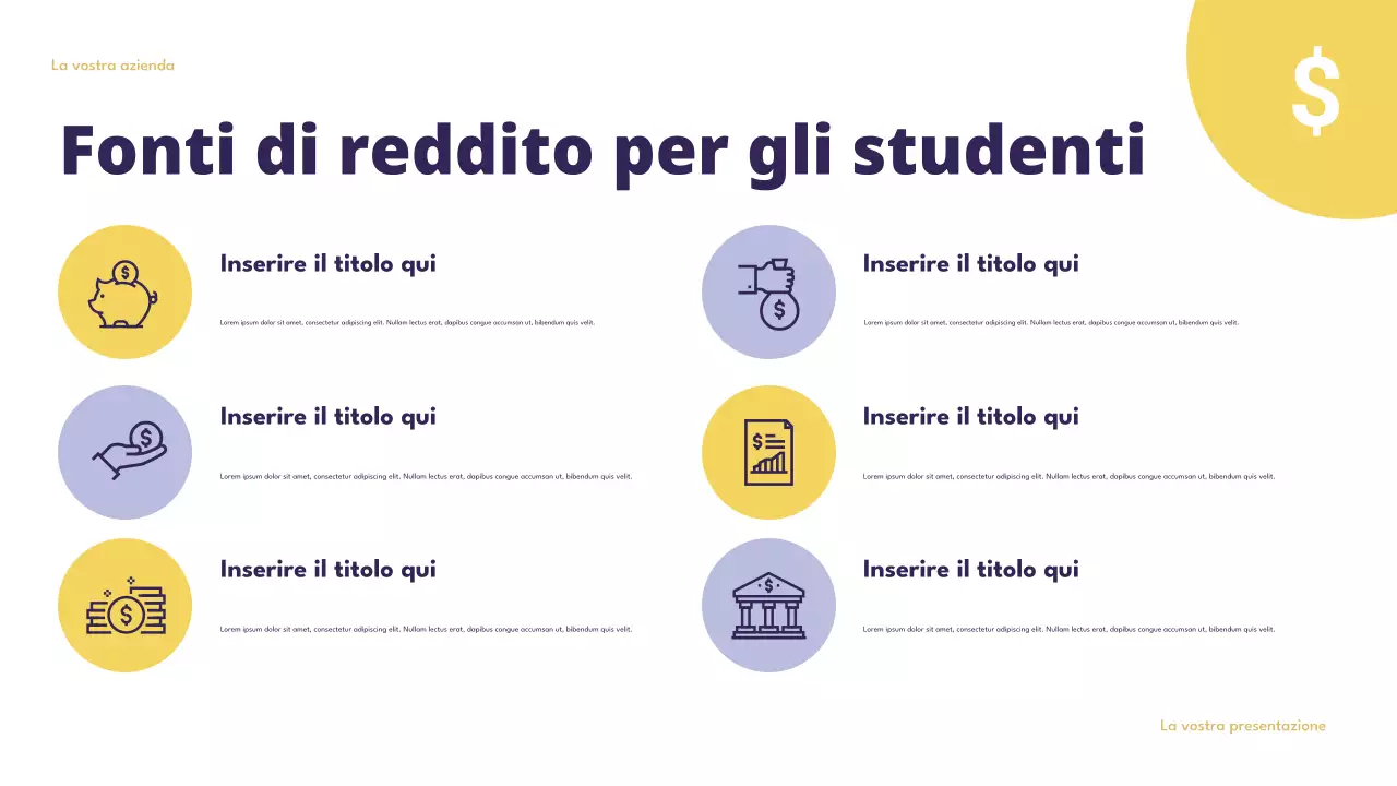 Presentazione del budget intelligente di Purple Modern Finance