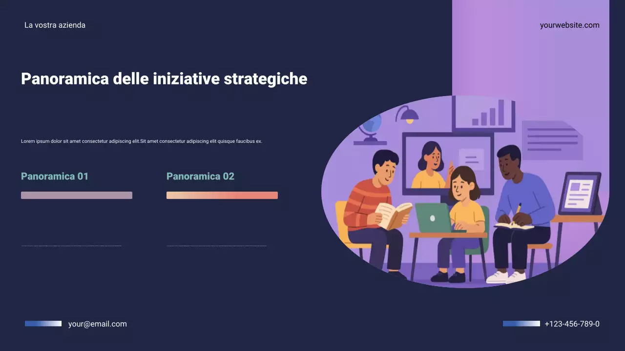 Presentazione del piano annuale di Navy Modern Business