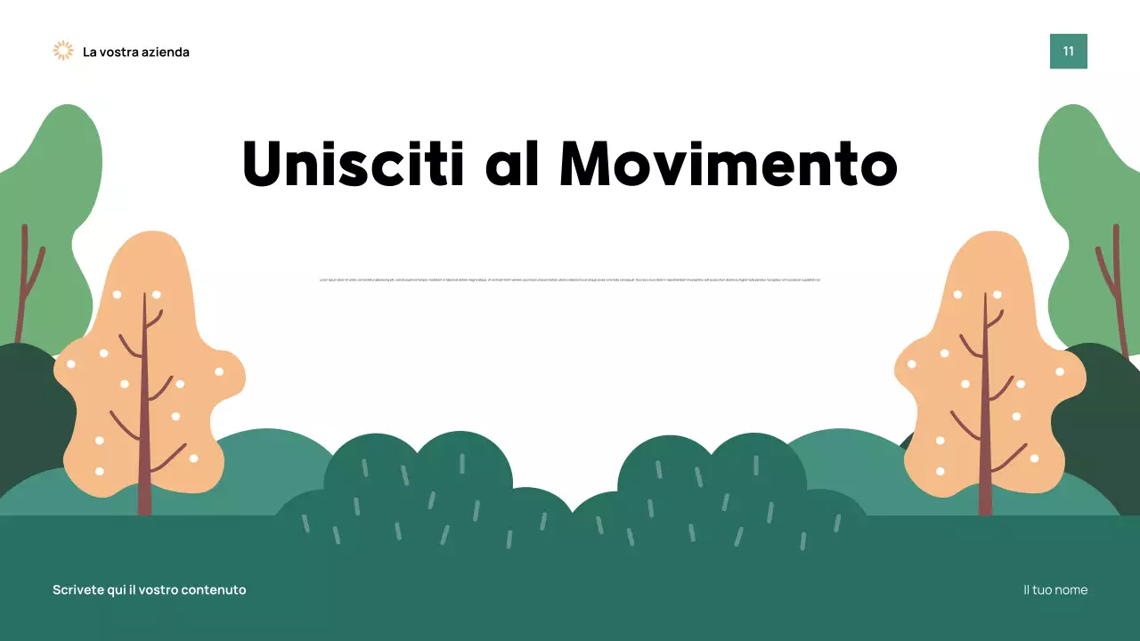 Presentazione dell'evento Green Modern Earth