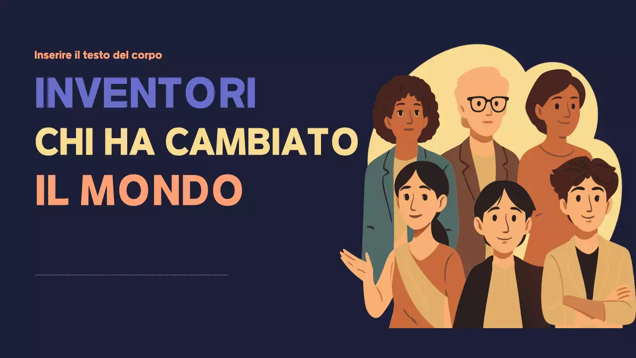 Presentazione dell'annuncio degli inventori moderni della Marina