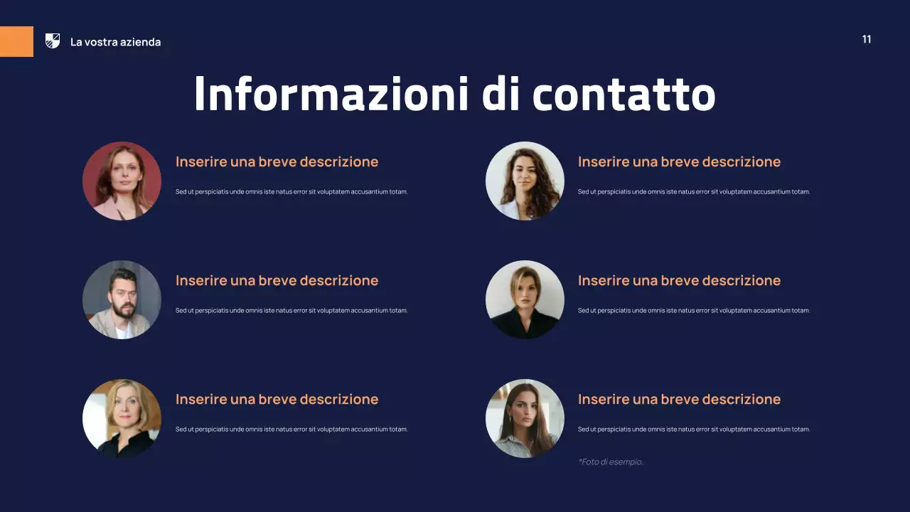 Presentazione dell'evento della Orange Modern School