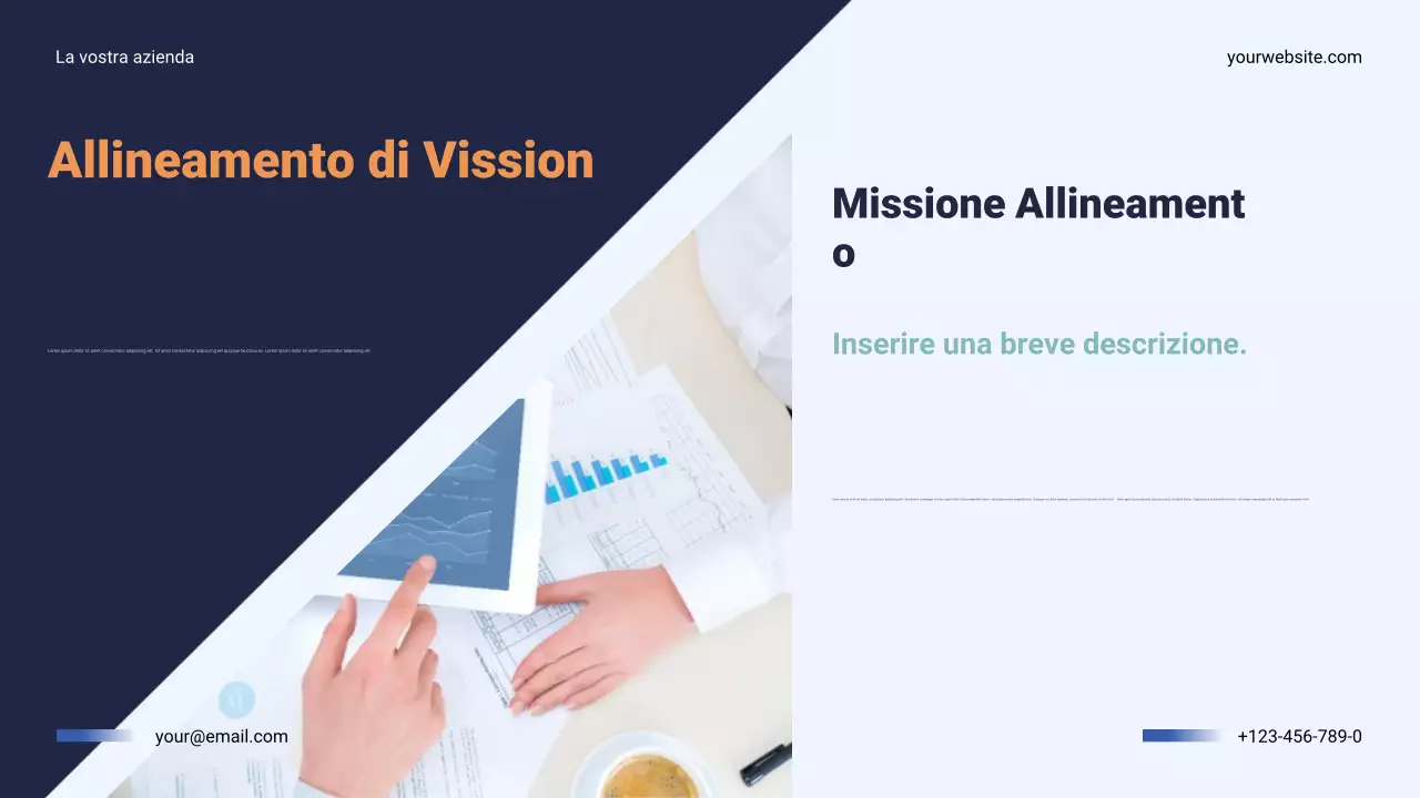 Presentazione del piano annuale di Navy Modern Business