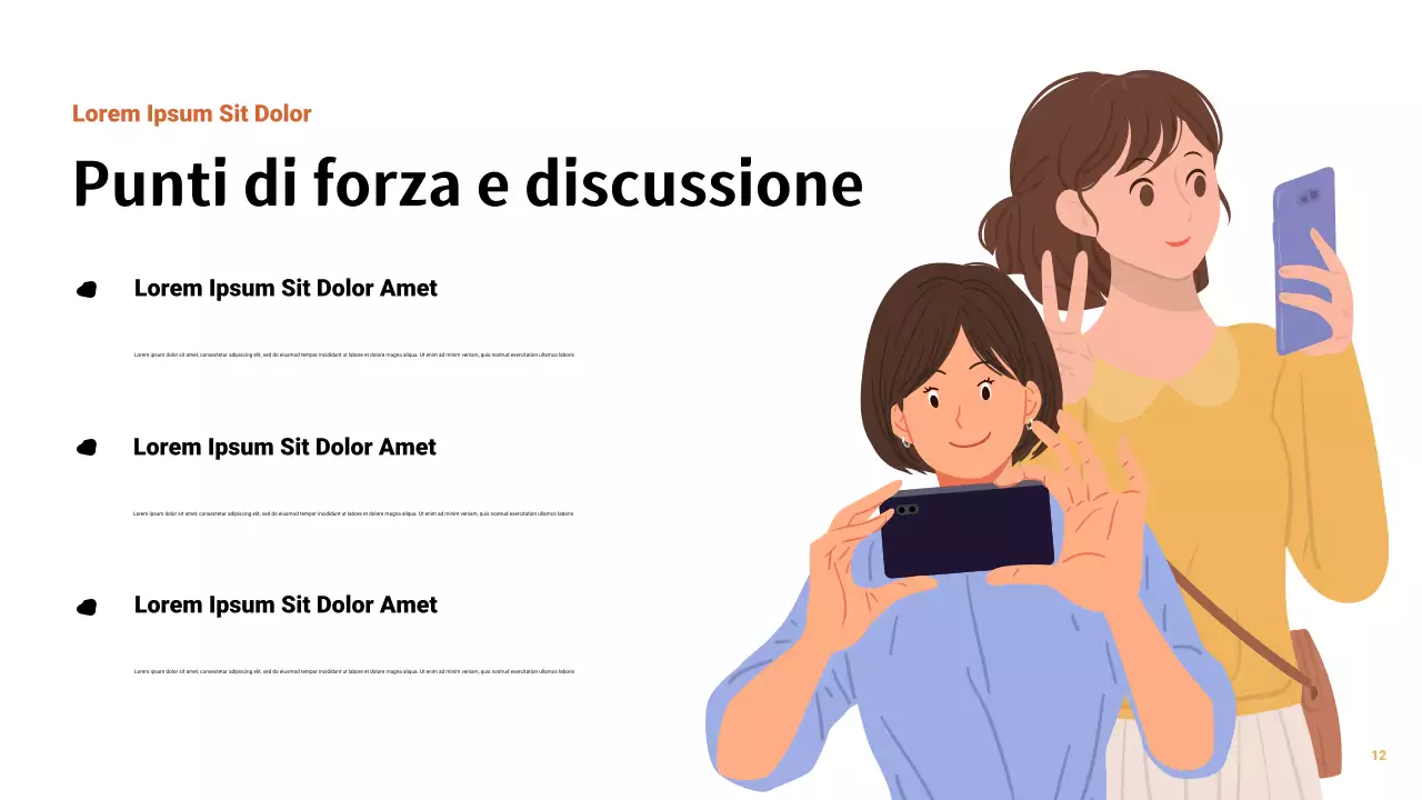 Presentazione del rapporto sui social media moderni di Orange