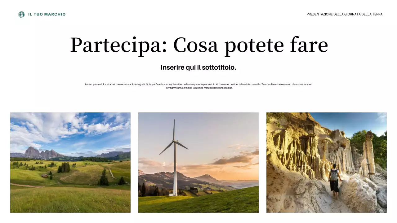 Presentazione dell'annuncio della Giornata della Terra di Pink Aesthetic