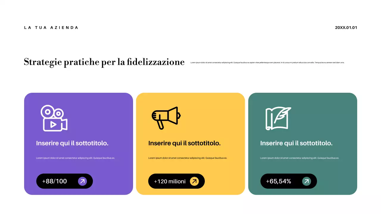 Presentazione dell'annuncio per l'insegnante di Pastel Abstract