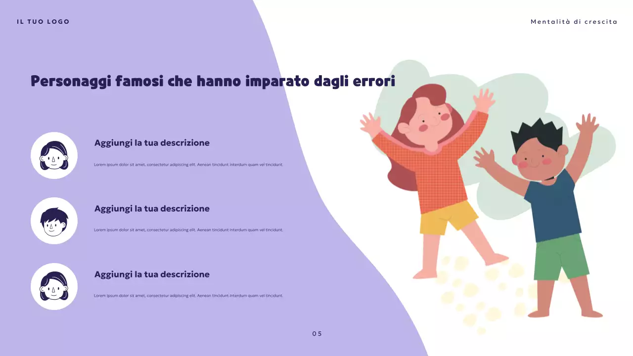 Presentazione sulla mentalità giocosa arancione