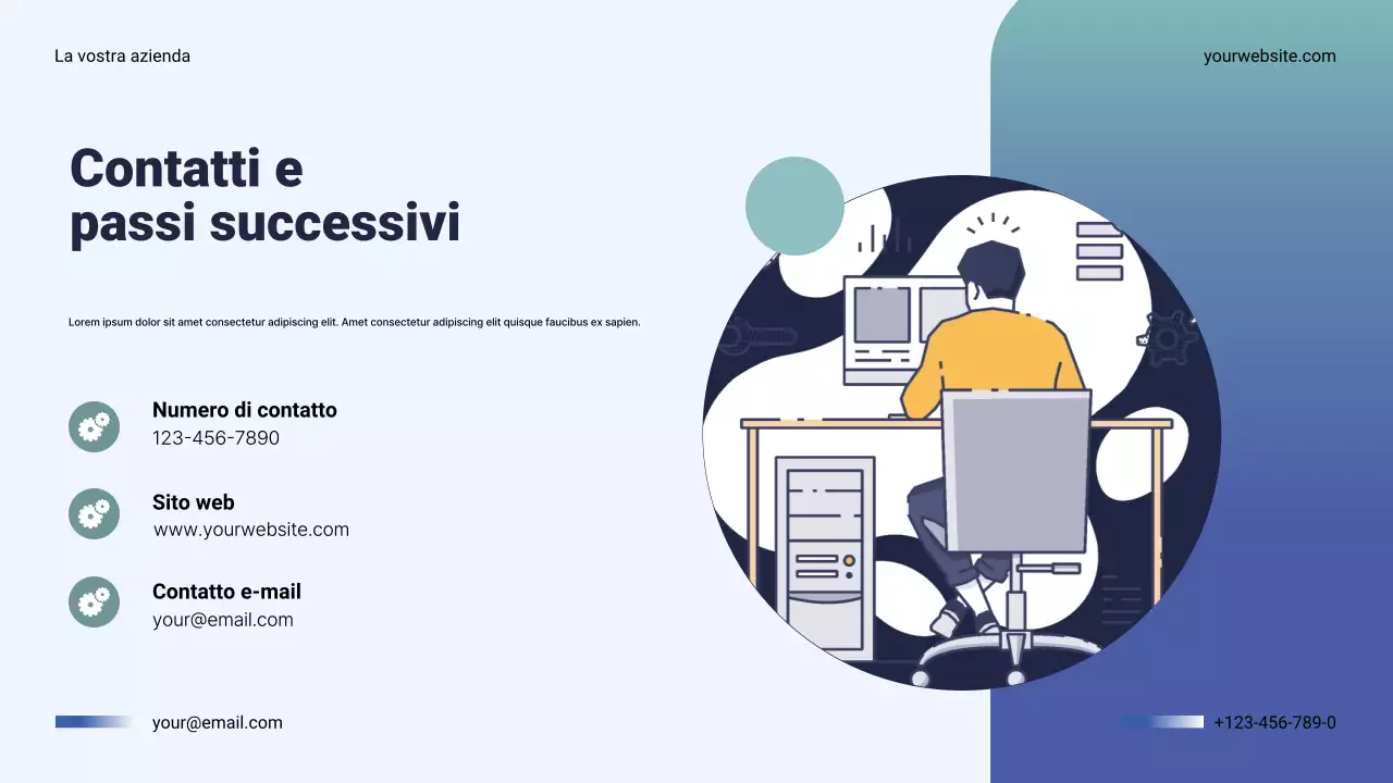 Presentazione del piano annuale di Navy Modern Business