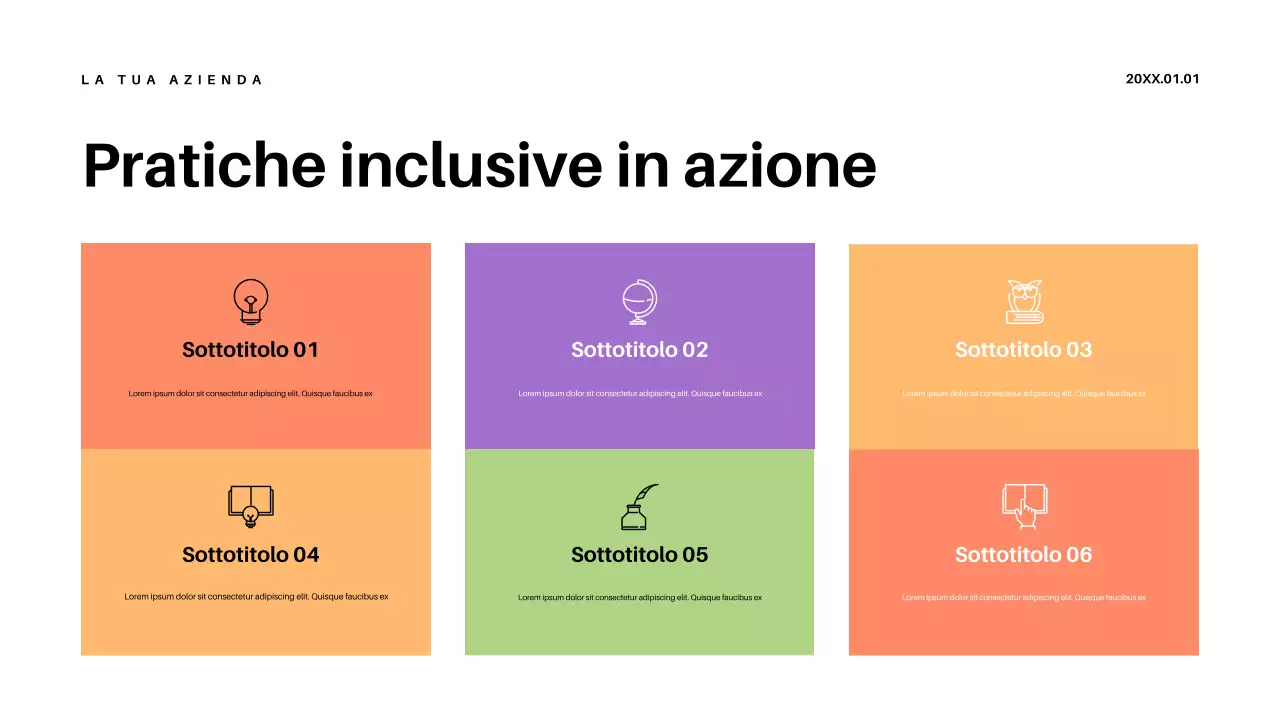 Presentazione dell'annuncio di Purple Retro Education