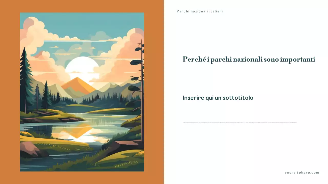 Presentazione dei Parchi Nazionali di Green Nature