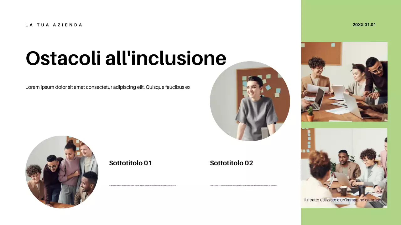 Presentazione dell'annuncio di Purple Retro Education