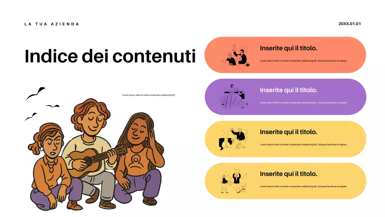 Presentazione dell'annuncio di Purple Retro Education